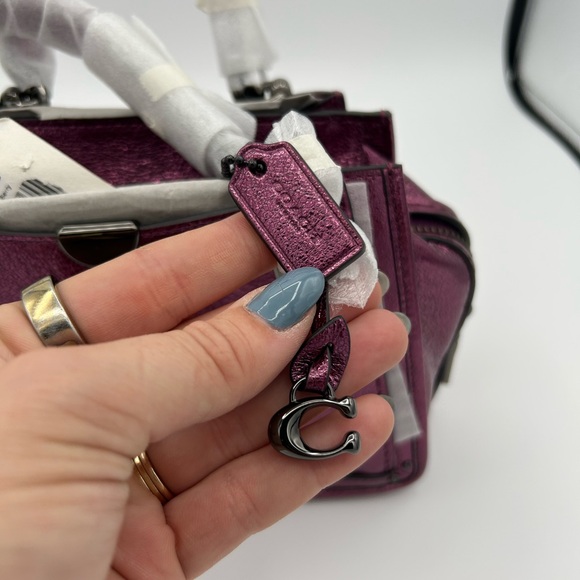 💃🏼SOLD💃🏼NWT Coach Metallic Bag - Picture 5 of 6